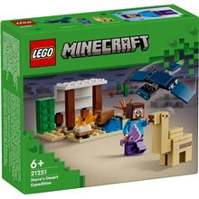 Bilde av 21251 Lego Minecraft Steves Ørkenekspedisjon