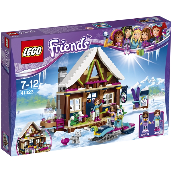 41323 LEGO Friends Vinterresort Hytte (Bilde 1 av 6)