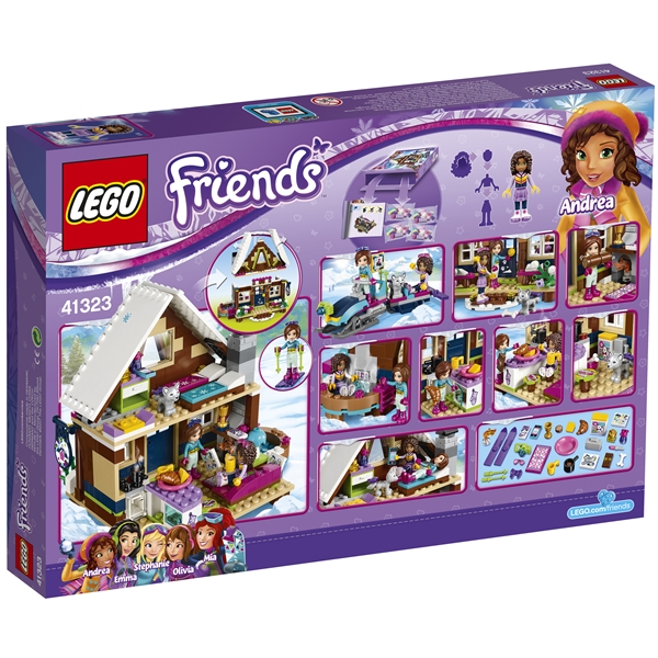 41323 LEGO Friends Vinterresort Hytte (Bilde 2 av 6)
