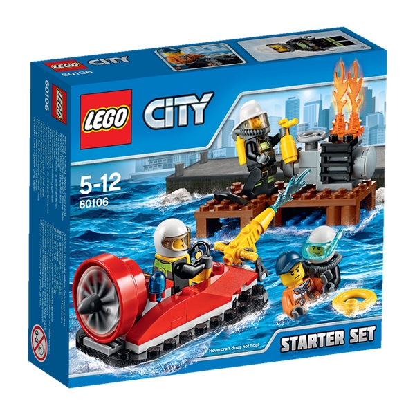 60106 LEGO City Startsett for brannmannskap (Bilde 1 av 3)