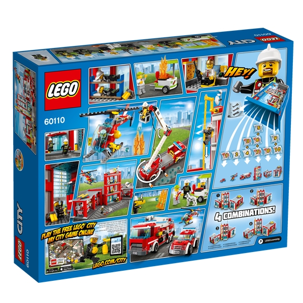 60110 LEGO City Brannstasjon (Bilde 3 av 3)