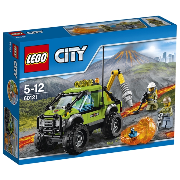 60121 LEGO City Vulkan utforskningsbil (Bilde 1 av 3)