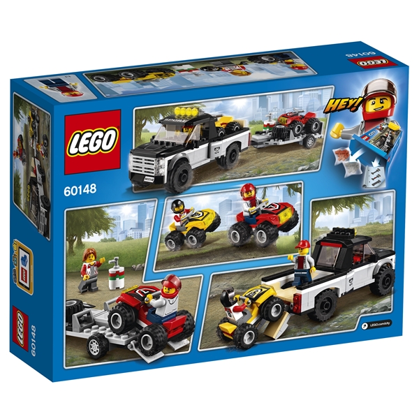 60148 LEGO City Firhjulingsracerteam (Bilde 2 av 8)