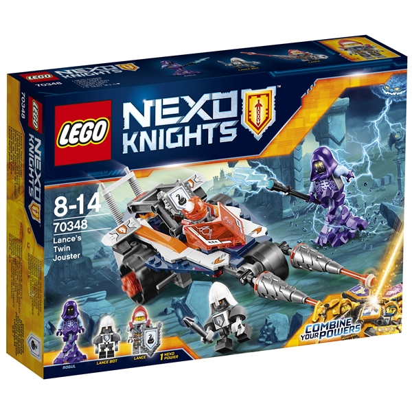 70348 LEGO Nexo Knights Lances Dobbelturnerer (Bilde 1 av 3)