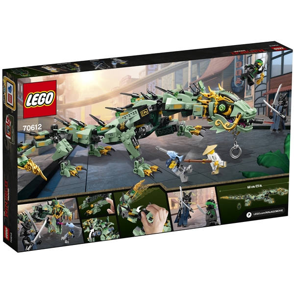 70612 LEGO Ninjago Den grønne Ninjaens Robotdrage (Bilde 2 av 7)
