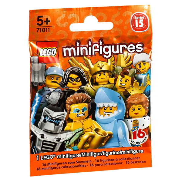 71011 LEGO Minifigurserie 15 (Bilde 2 av 2)