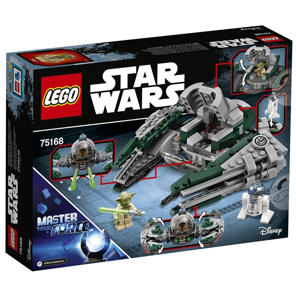 75168 LEGO Star Wars Yodas Jedi Starfighter (Bilde 1 av 9)
