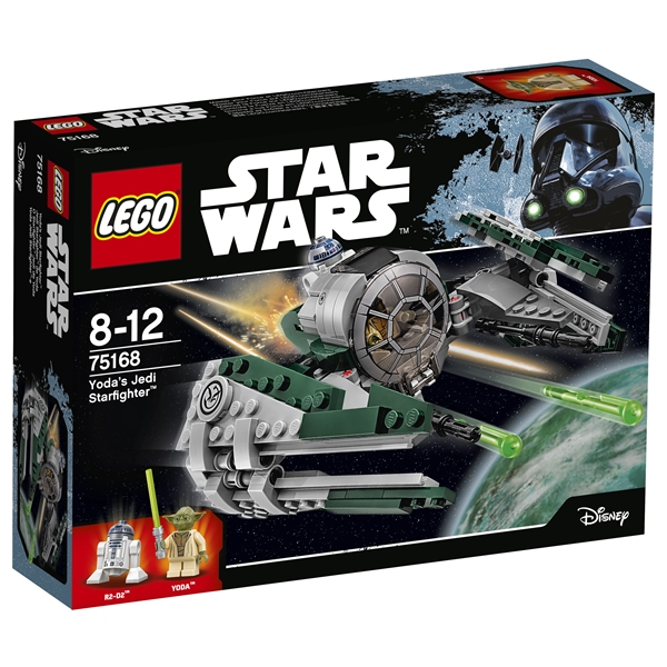 75168 LEGO Star Wars Yodas Jedi Starfighter (Bilde 2 av 9)