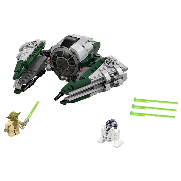 75168 LEGO Star Wars Yodas Jedi Starfighter (Bilde 3 av 9)