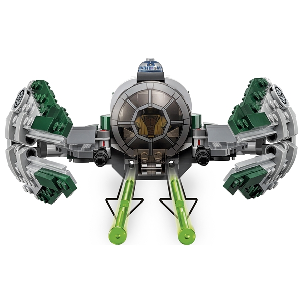 75168 LEGO Star Wars Yodas Jedi Starfighter (Bilde 6 av 9)