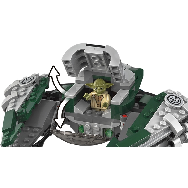 75168 LEGO Star Wars Yodas Jedi Starfighter (Bilde 8 av 9)