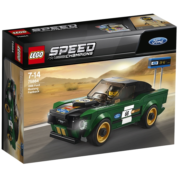 75884 LEGO Speed 1968 Ford Mustang Fastback (Bilde 1 av 3)