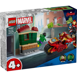 76287 LEGO Marvel Iron Man med Motorcykel & Hulk