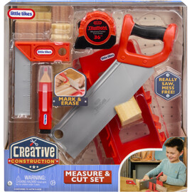 Little Tikes LT Creative Construction Mittaus- ja Leikkaussetti
