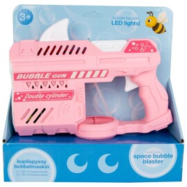 Toyrock Summer Space Bubble Blaster pinkki