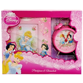 Disney Princess Vekkerklokke & Ramme