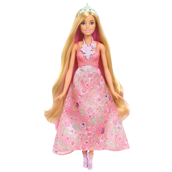 Barbie Color Princess Rosa (Bilde 1 av 5)