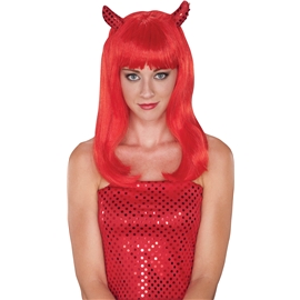 Halloween Devil Vixen Wig