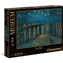 Puslespill 1000 Deler Starry Night Over the Rhone
