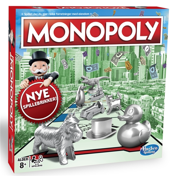 Classic Monopoly NO (Bilde 1 av 3)