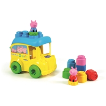 Clementoni Baby Soft Clemmy Peppa Pig Bus Bucket