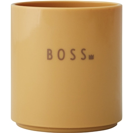 Design Letters Mini Favourite Mugg Mustard
