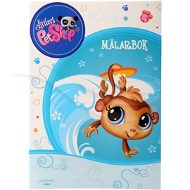 Littlest Petshop malebok