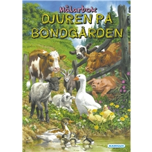 Bondegårdens Dyr Malebok