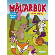 Malebok for de yngste