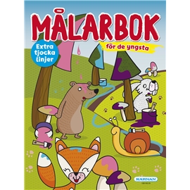 Malebok for de yngste