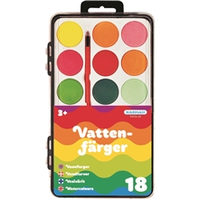 Vannfarger 18 st