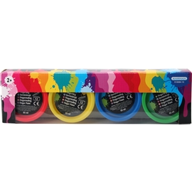 Fingermaling, 4 bokser