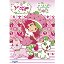 Malebok Jordbær-Lisa