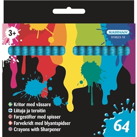 Fargestifter 64 stk