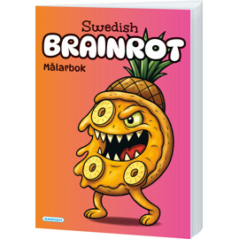 Egmont Kärnan Målarbok Swedish Brainrot