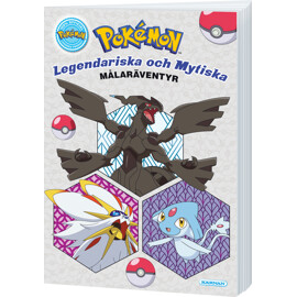 Egmont Kärnan Målarbok Pokémon Legendariska & Mytiska