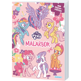 Egmont Kärnan Målarbok My Little Pony m. Klistermärken