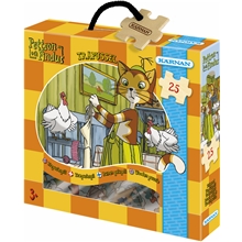 Eskepuslespill 25 biter Gubben & Katten