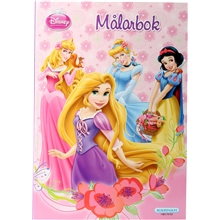 Malebok Walt Disney Prinsesser