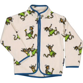 Geggamoja Fleecejacka Pettson och Findus Beige 86-92 cl