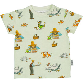 Geggamoja T-paita Pettson ja Findus Vihreä 86-92 cl