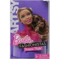 Barbie Fashionistas Swappin Style Head Artsy