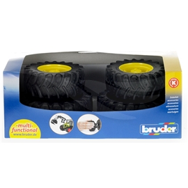 Bruder 3304 Tvillinghjul Gule