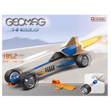 Geomag Wheels Drag Race Bil