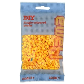 Hama Pärlor 1000 st 1 set Gul