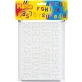 Hama Perlebrett 4455 - Bokstaver / Tall
