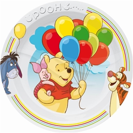 Ole Brumm Balloons Flat Tallerken