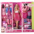 Barbie Doll and Fashion Set Deluxe V7530