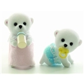Sylvanian Families Polar Bear Twins