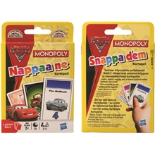 Monopol Cars 2 Kortspill